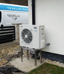 Tepelné čerpadlo Daikin Altherma LT - rodinný dom, Uľanka