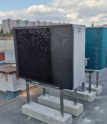 Tepelné čerpadlo Daikin Altherma HT3 - masažný salón, Lučenec